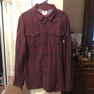 Vans long sleeve flannel